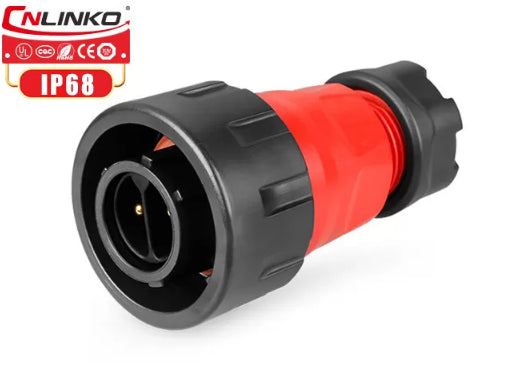 Conector Serie YM-24 Macho 2 Pines Plug Soldar CNLINKO