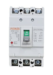 Automático en caja moldeada tripolar 63 a 90A 100KA serie DCM100 - 70A