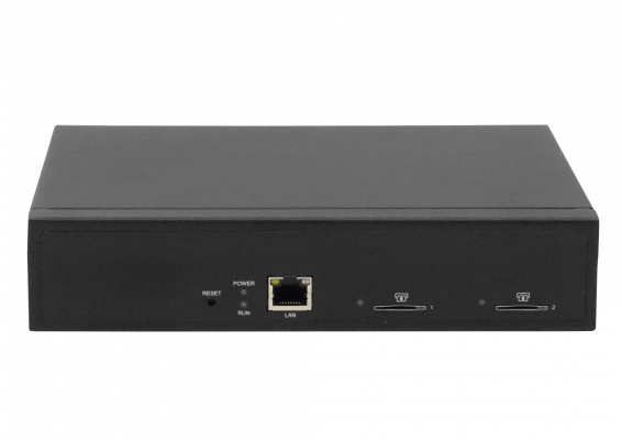 TG200 Celulink Pasarela 2G 2-SIM-GSM 1-LAN inc2Ant c/Fuente AMECHI Rack1U
