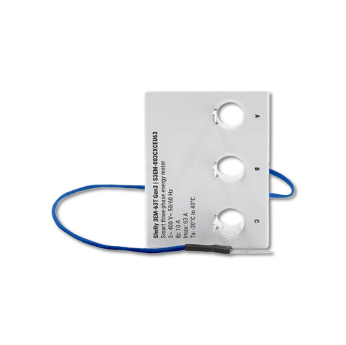 Medidor de Energía Trifásico WiFi Shelly 3EM-63 Gen3