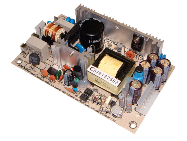 Fuente de poder open frame triple 45W PT-45 - 5V / 12V / -5V