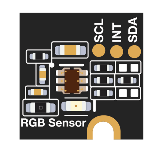 RGB Light Sensor AMS TCS37725FN RAK12021