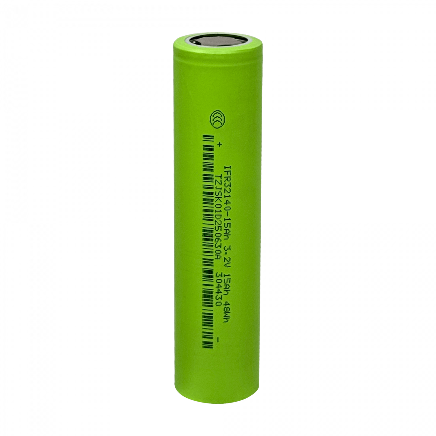 32140 Batería recargable de litio Li-ion de 3,2 V y 15 Ah, celda única de 32 x 140 mm, capacidad energética 48 Wh