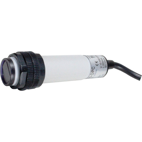 Sensor fotoeléctrico difuso 10cm de distancia M18 grado IP66 serie P18D - AC 90~250VAC (NA) - M12