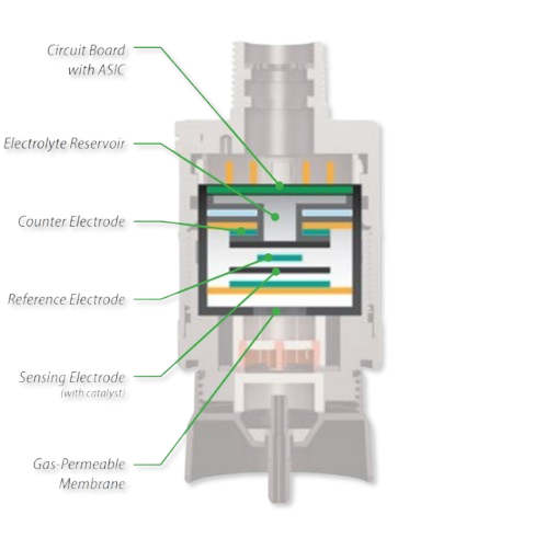 Sensor XCell® de Oxígeno (O₂) - MSA