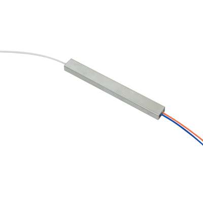 DIVE-02. Derivador óptico XPON/XGPON 2x2 sin conectores, de 1 metro, que requiere fusión, compatible con fibra G657A1.
