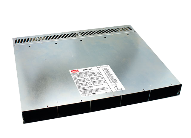 Rack 19 pulgadas para fuentes 5 slots 1600W RHP-1U - Entrada conector C14