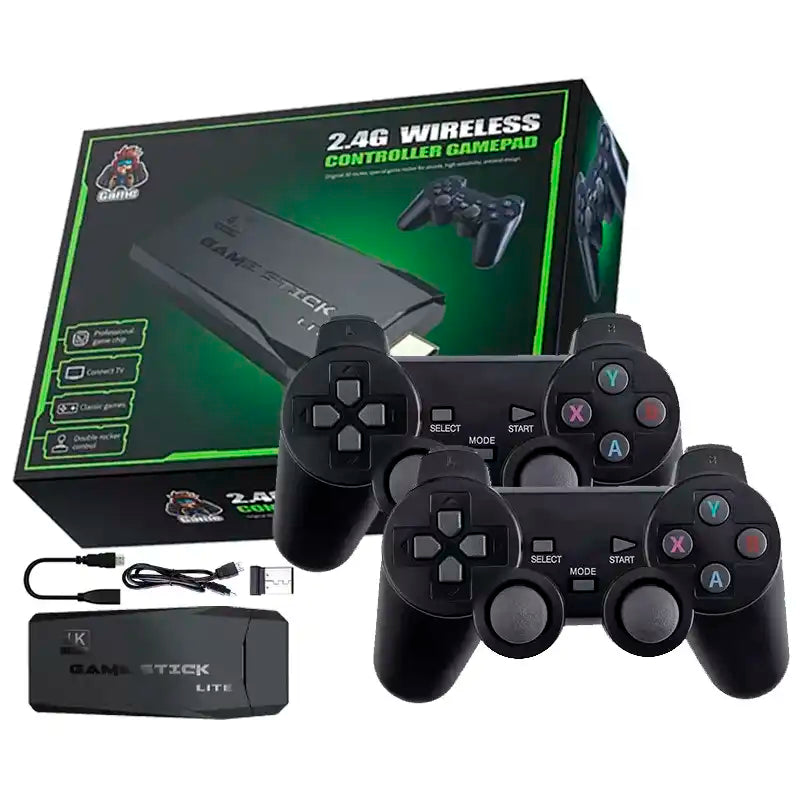 Máquina Portátil de Juegos Clásicos GameStick Lite 64GB 10000 JUEGOS