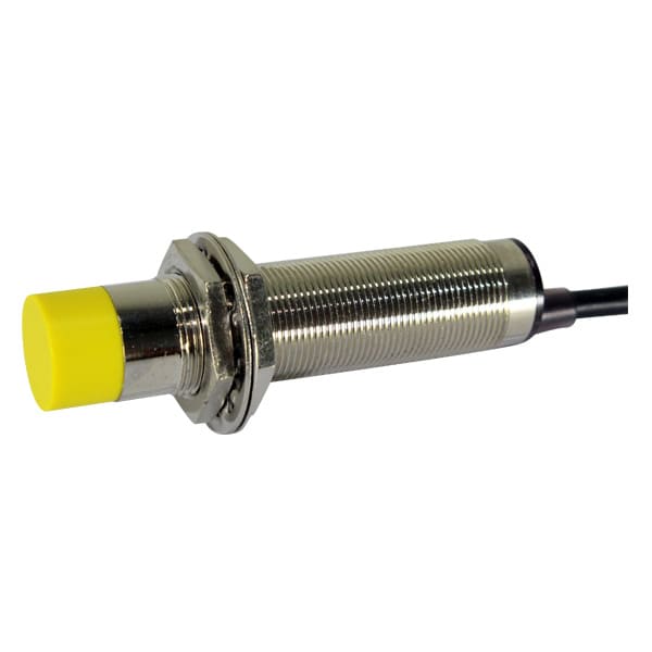 Sensor capacitivo M18 no rasante AC 2 hilos y 4 hilos PNP-NPN, distancia sensado 8mm serie C - NPN - 1NA+1NC