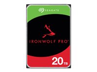Seagate IronWolf Pro ST20000NT001 disco duro interno 20 TB 7200 RPM 256 MB 3.5"
