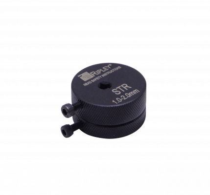 STR-F. RIPLEY 1,0-2,0 mm removedor de cinta de acero con imán de neodimio, 38,1 mm de diámetro