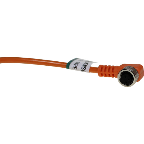 Cable con conector M8 de 3 pines 2 metros - 90° M8