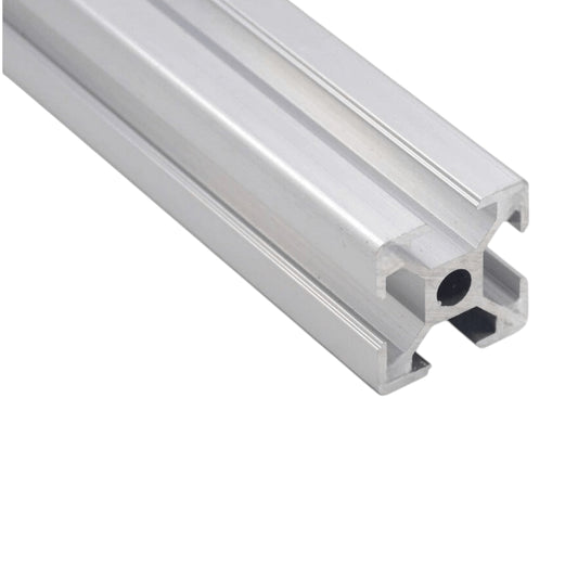 Barra de aluminio con ranuras en T Tslot 20x20x1000 mm (Lote 2 piezas)