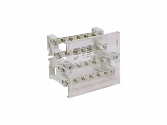 REPA-520 GC 4x5 polos, bloque divisor tetrapolar, 180 A, temperatura máxima 40 ºC
