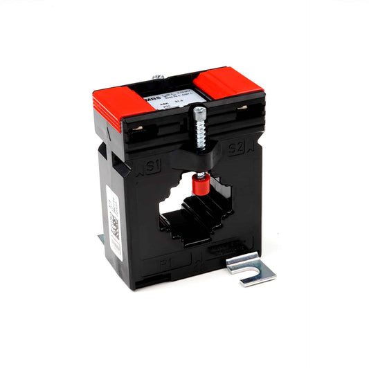 Transformador de corriente 150/5A 2,5VA clase 0,5 ventana 26mm serie ASK 31.3 marca MBS (Alemania)