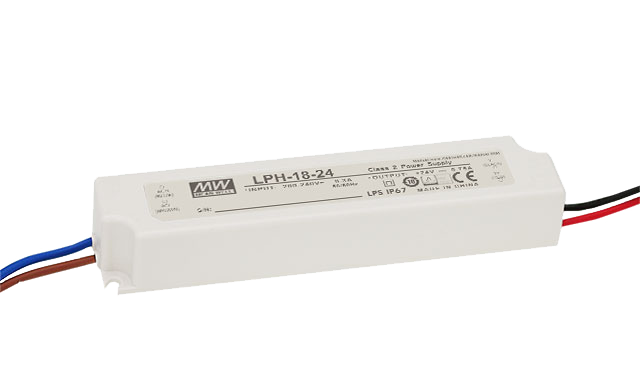 Driver LED plástico corriente 18W LPH-18 - 24V