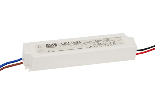 Driver LED plástico corriente 18W LPH-18 - 12V