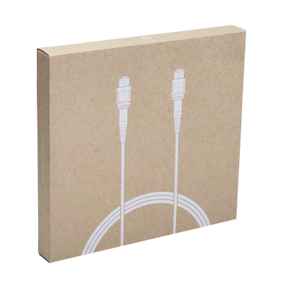 JF4MM10U UI. Latiguillo de fibra óptica multimodo OM4 de 10 metros con conectores MPO-MPO de 12 fibras tipo B y cubierta LSZH