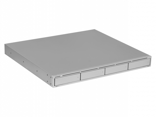 UNAS-PRO-4 UBIQUITI Almacenamiento en Red 4 bahías HD-RAID 2 ranuras M.2 1 puerto 1000Base-T 2 puertos SFP+ 1U UniFi Drive