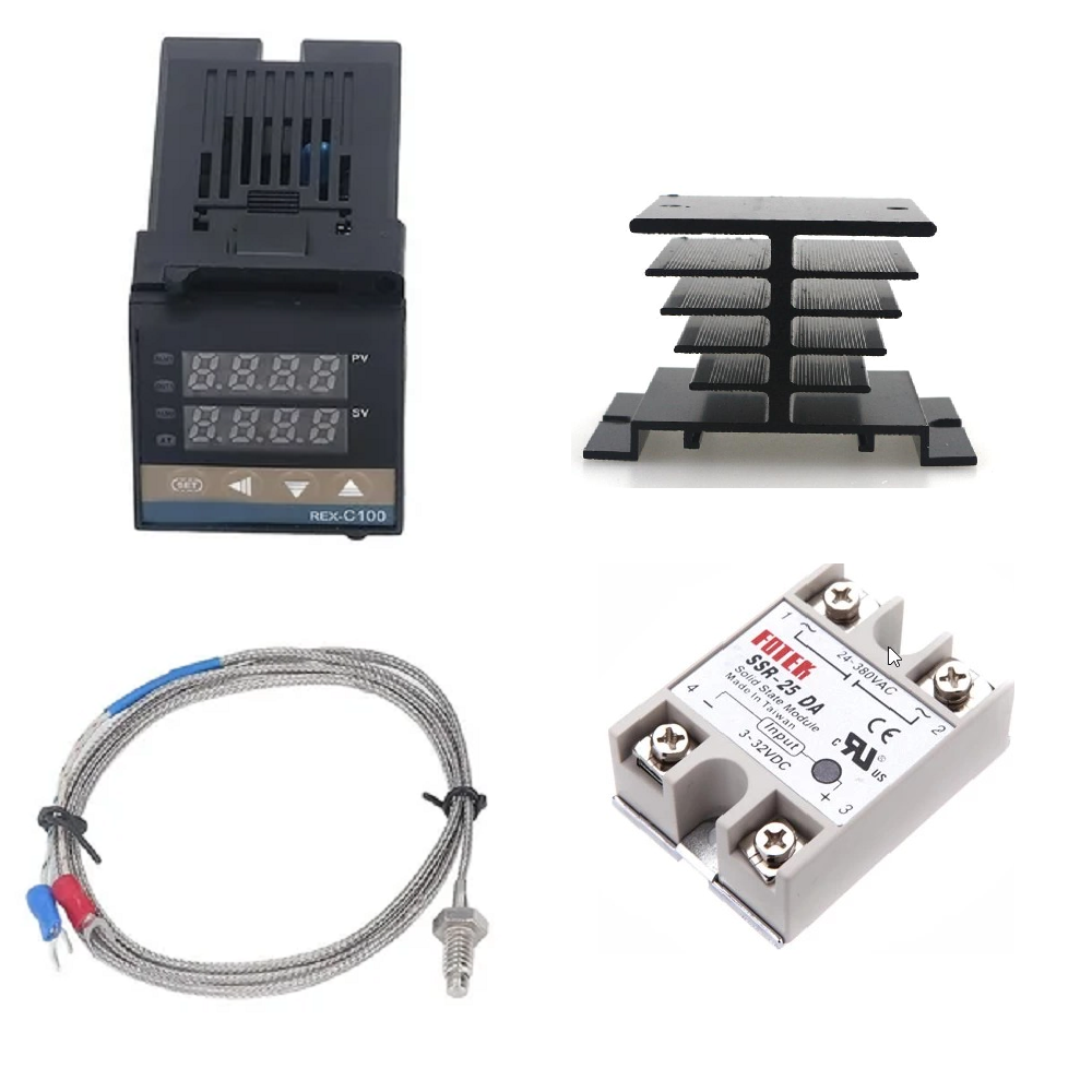 Sistema de Regulación Térmica PID Modelo REX-C100