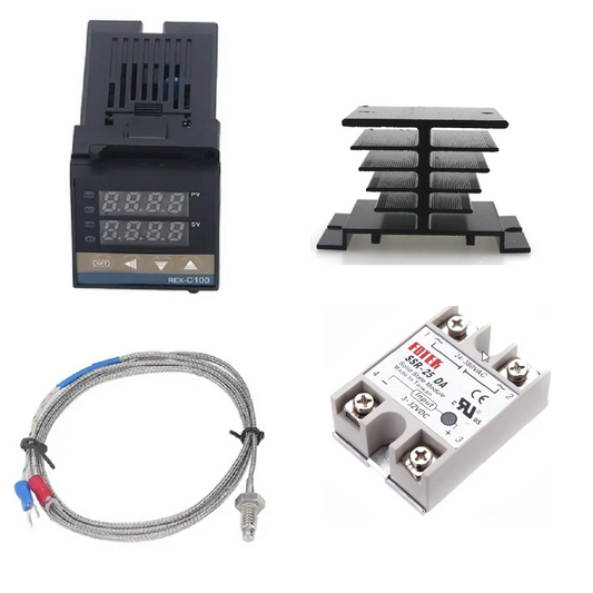 Sistema de Regulación Térmica PID Modelo REX-C100