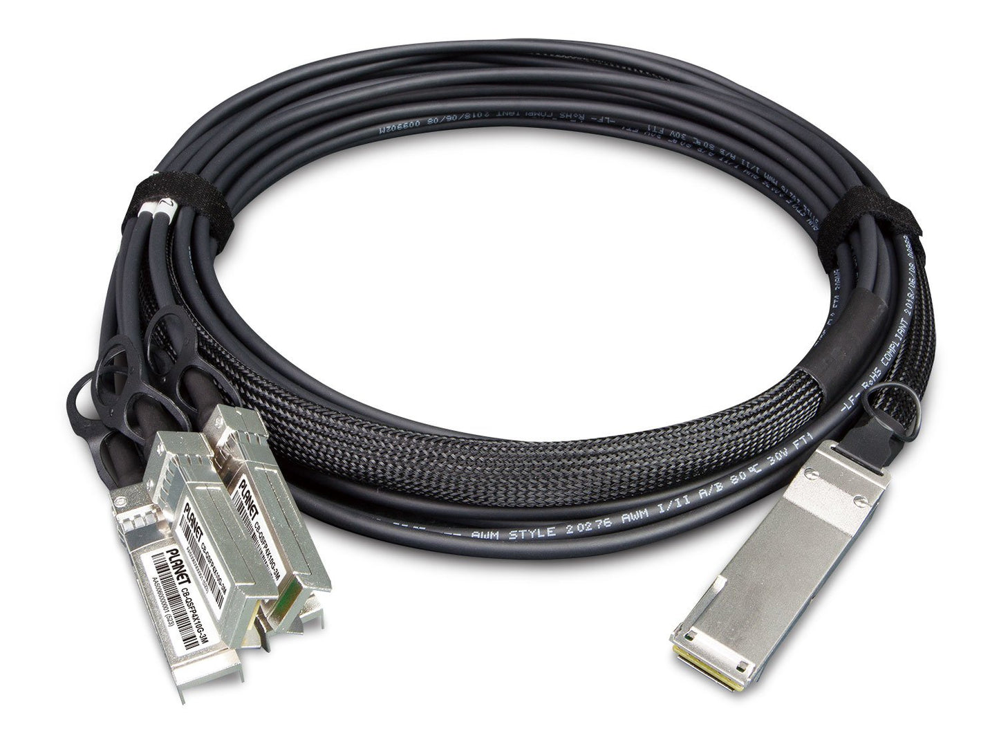 Cable de cobre de conexión directa de 40G a 10G (5 m de longitud)