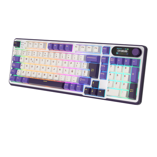 Teclado Mecánico Inalámbrico RK S98 Blackberry 96% Distribución Española – Royal Kludge
