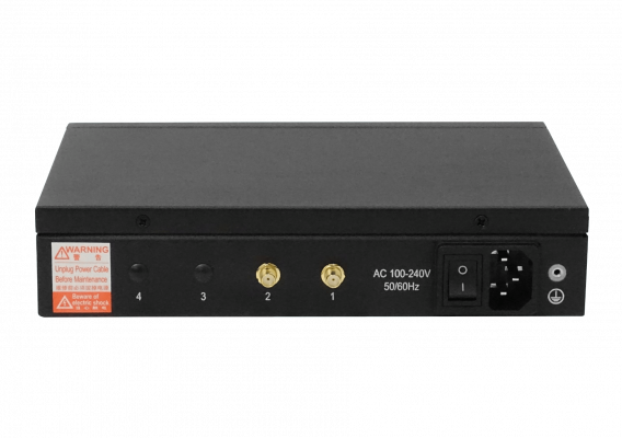 TG200 Celulink Pasarela 2G 2-SIM-GSM 1-LAN inc2Ant c/Fuente AMECHI Rack1U