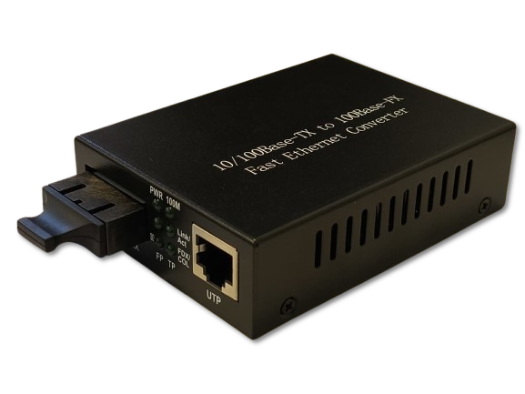 Convertidor de Medios Fibra Óptica FM-802 Multimodo 10/100Mbps 2KM 1310nm