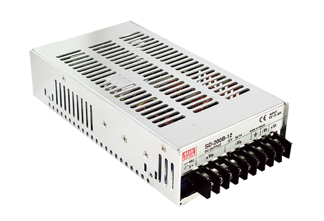 Conversor DC-DC Gabinete 200W SD-200 - 72 a 144VDC - 12V