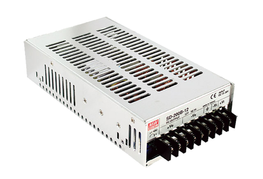 Conversor DC-DC Gabinete 200W SD-200 - 72 a 144VDC - 12V