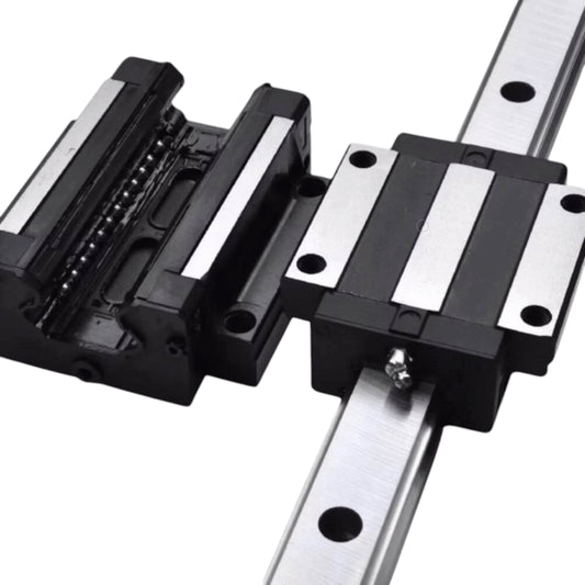 Bloque de rodamiento lineal HGW25CC (lote de 2 unidades)