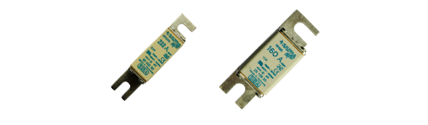 Fusible SIBA ultrarápido curva aR, tamaño NH000, 690V contactos DIN80 - 50A