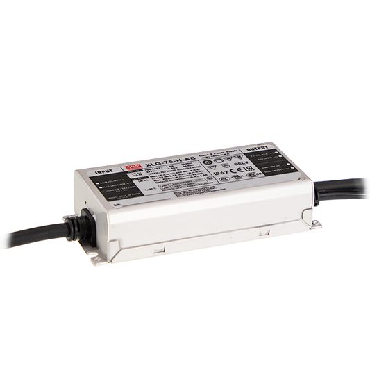 Driver LED metal de potencia PFC 75W XLG-75 - 1400mA - AB - Ajuste Potenciómetro (Io) + 3 en 1