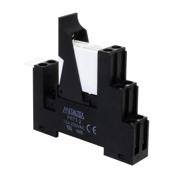 Interfaz de relé riel DIN 6A para 4PDT serie IRCG - 24VDC