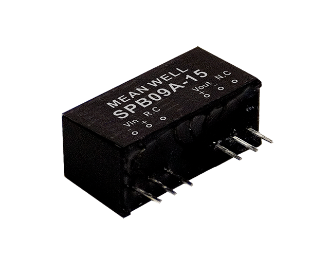 Conversor DC-DC modular 9W SPB-DPB09 - 36 a 75VDC - 24V