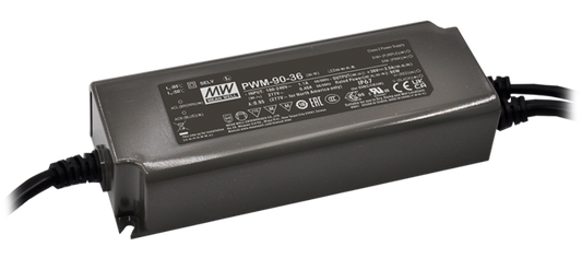 Driver LED plástico voltaje flicker PFC opción DALI DALI-2 90W PWM-90 - 48V - DA - DALI