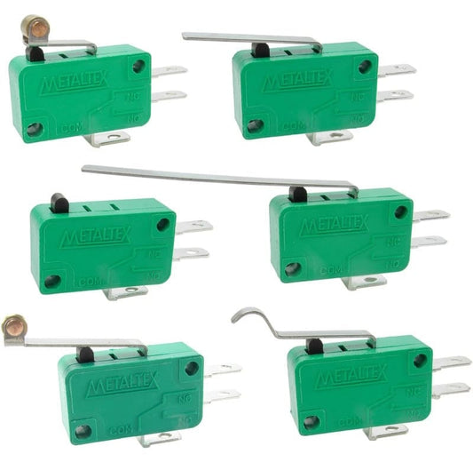 Micro interruptor subminiatura 10A SPDT terminal faston serie NS - Pistón