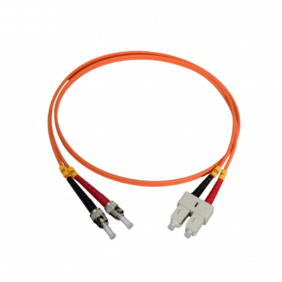 JFMTC1. 1 metro ST-SC OM1 Multimodo MM Dúplex Cable puente de fibra 62.5/125um LSZH