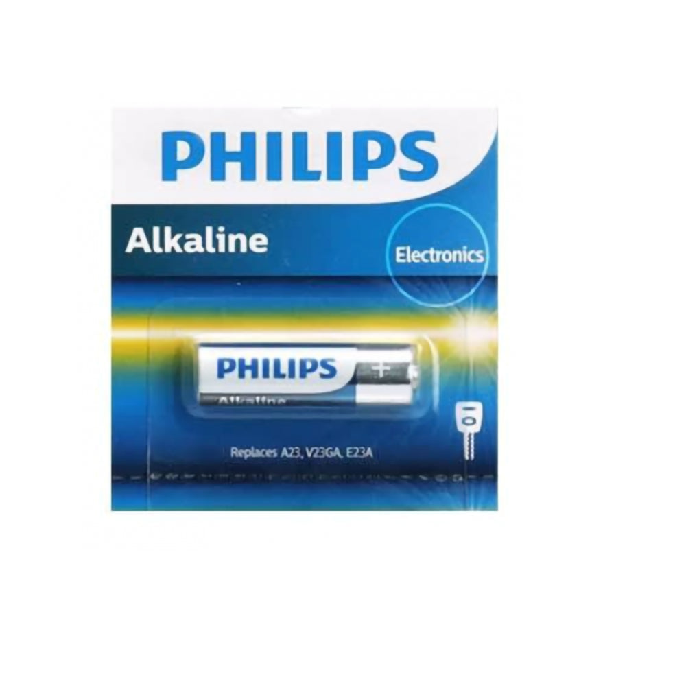 Batería de química alcalina tipo 23A con tensión nominal de 12V