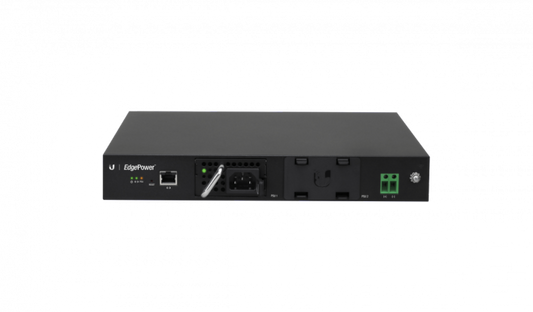 EP-54V-150W-LIQ. Fuente de alimentación UBIQUITI de 54 VCC, 150 W, formato 1U para rack, equipo usado