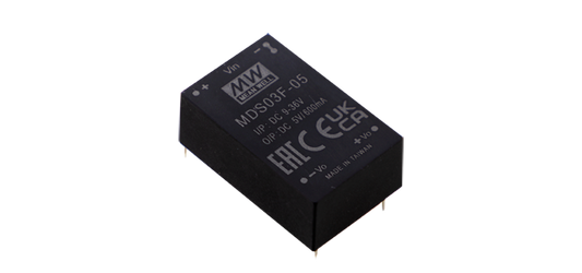 Conversor DC-DC modular médico 3W MDS/MDD03 - 18 a 75VDC - ±15V