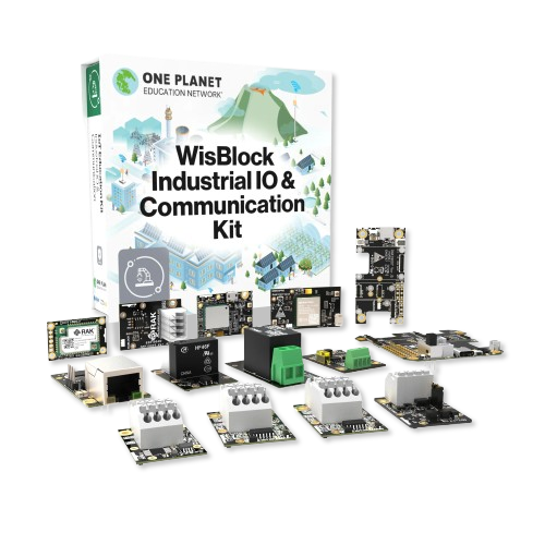 WisBlock Industrial IO and Communication Kit - Education Kit (relé RAK13007 220V, 900MHz) - RAK5860 NB-IoT (Quectel BG77)