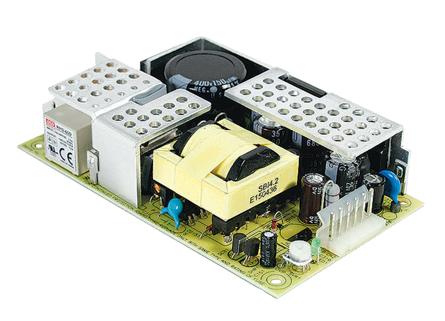 Fuente de poder open frame médica 65W RPD-65 - 24V / 5V