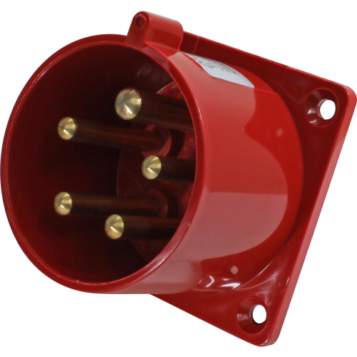 Enchufe industrial macho socket panel 380 a 415VAC 16 a 63A serie TLL - 16A - 3P+T+N