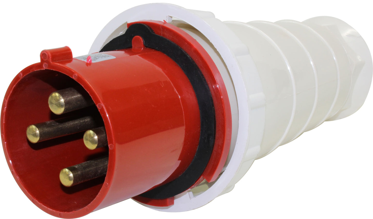 Enchufe industrial macho volante 380 a 415VAC 16 a 125A serie TLP - 32A - 3P+T