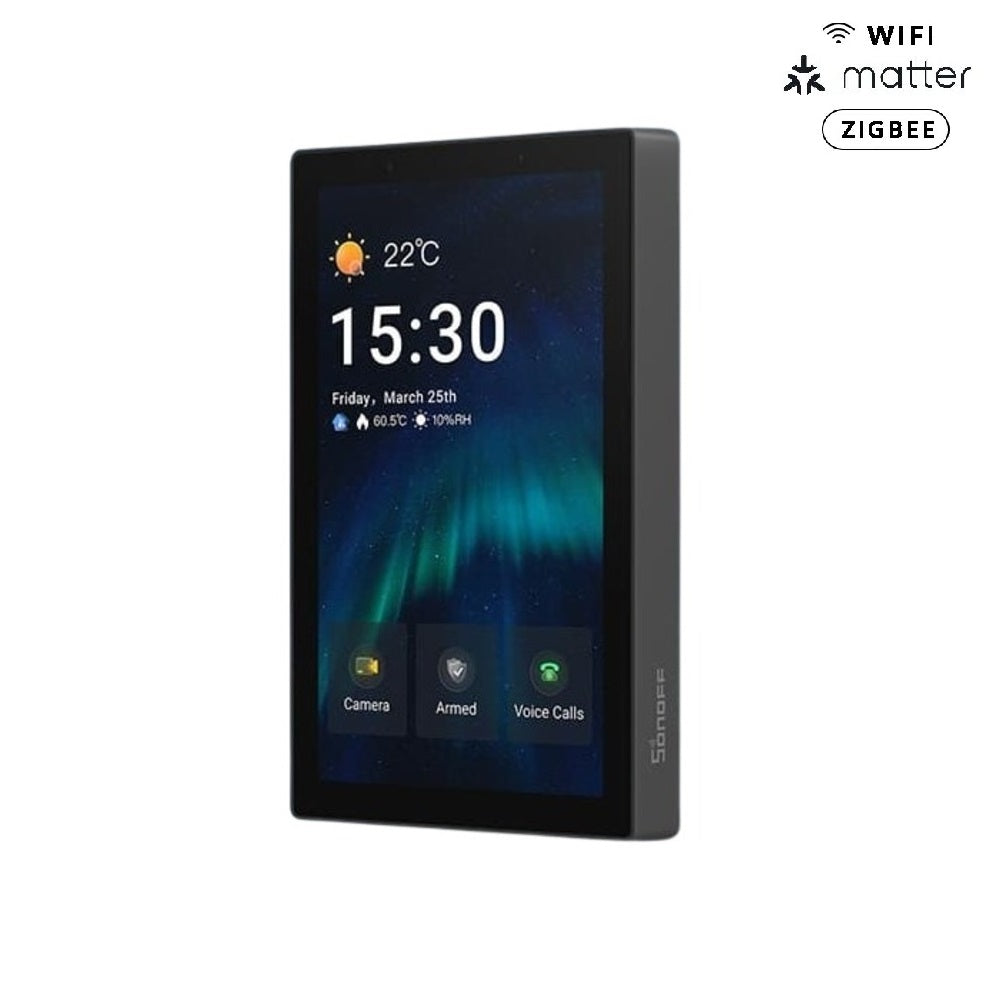 Interfaz de Domótica WiFi Zigbee y Matter – Sonoff NSPanel Pro 120 Type