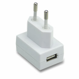 Adaptador AC-DC simple con adaptador USB Europa-USA 5W GS05-USB - US - Americano