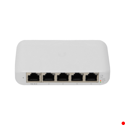 USW-FLEX-MINI-LIQ. DE SEGUNDA MANO UBIQUITI 5-1000 en-PoE-af Conmutador-Capa2 para interiores incl-5V-USB-C nec-Un