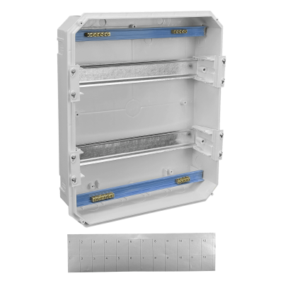 CADIN-24E. LEXO Panel Empotrable LSZH 24 Módulos Carril DIN IP41 IK08 5396424